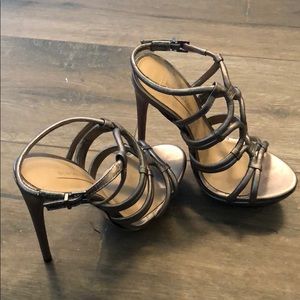 Silver/Gray BCBG Heels